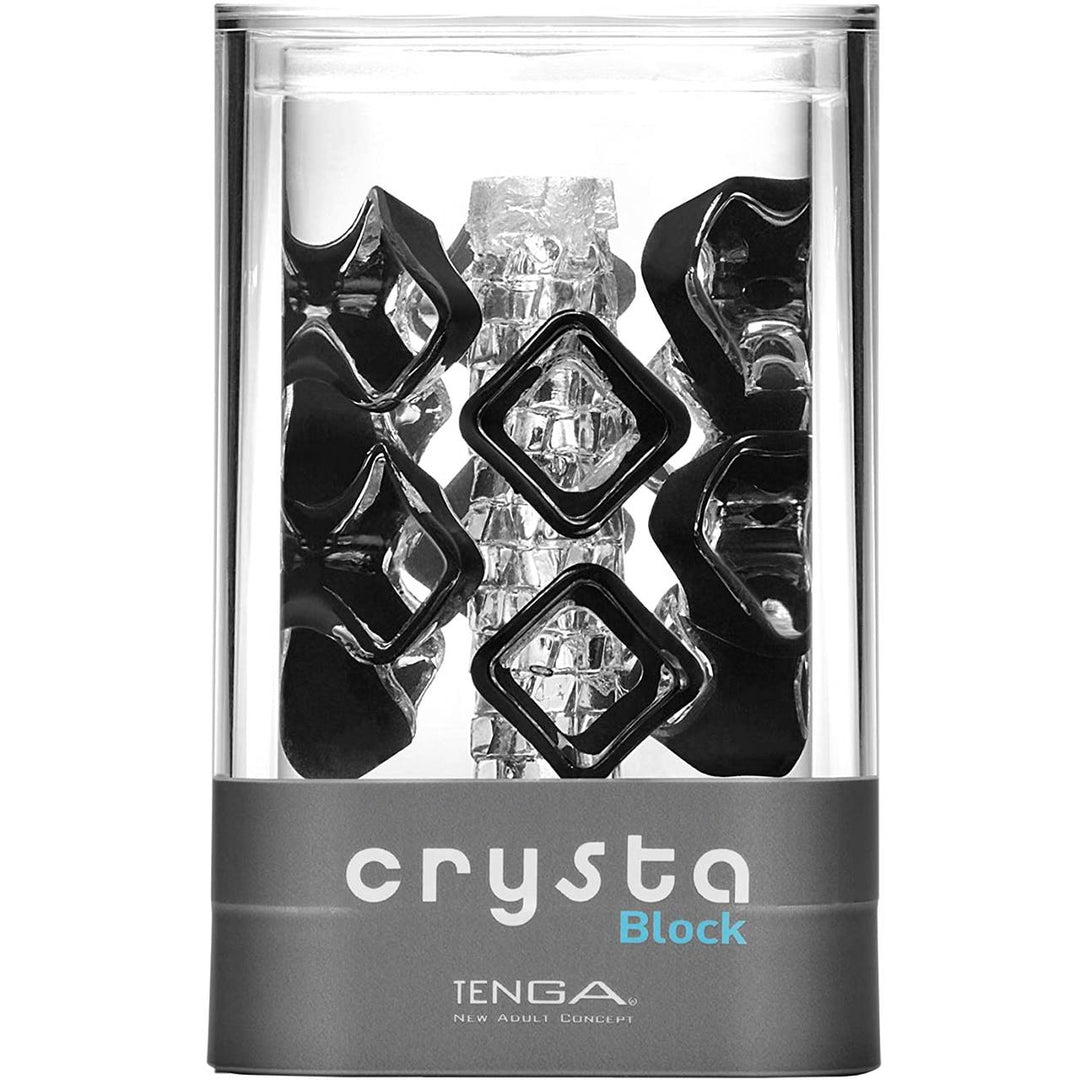 Masturbation-cup-tenga-crystal-block-masturbator-1